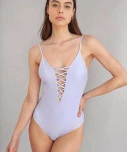 Wolven Reversible Ranger Recycled One Piece Swimsuit - Jasmine