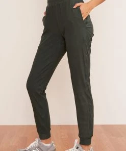 Wolven Activewear + Athleisure Recycled Joggers - Thyme 8 Wolven Activewear + Athleisure Recycled Joggers - Thyme