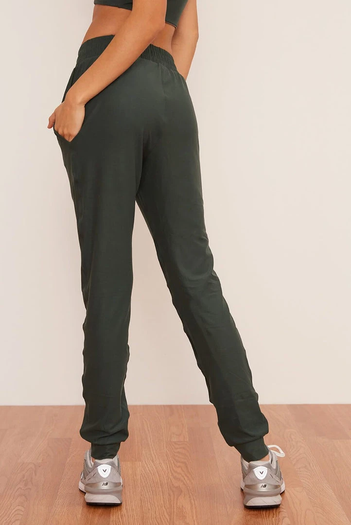 Wolven Activewear + Athleisure Recycled Joggers - Thyme 3 Wolven Activewear + Athleisure Recycled Joggers - Thyme