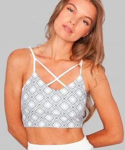 Wolven Crisscross Four-Way Recycled Top - Lineage Activewear + Athleisure