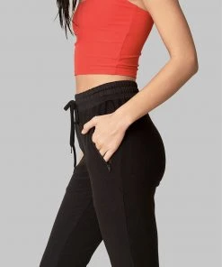 Wolven Activewear + Athleisure Recycled Jogger - Onyx