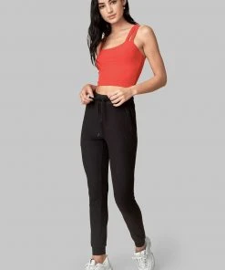 Wolven Activewear + Athleisure Recycled Jogger - Onyx