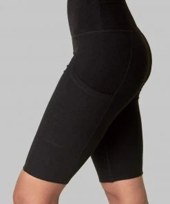 Wolven Recycled Bike Short With Pockets - Onyx Best Sellers