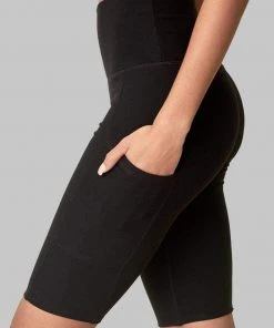 Wolven Recycled Bike Short With Pockets - Onyx Best Sellers