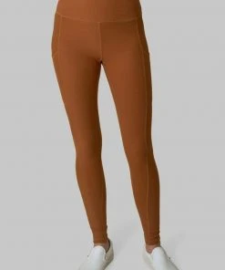 Wolven Recycled Legging With Pockets- Turmeric Best Sellers