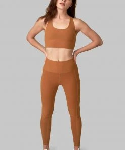 Wolven Recycled Legging With Pockets- Turmeric Best Sellers