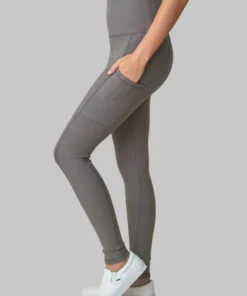 Wolven Best Sellers Recycled Legging With Pockets - Wolf Gray 7 Wolven Best Sellers Recycled Legging With Pockets - Wolf Gray