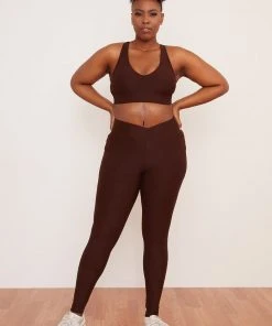 Wolven Recycled Racerback Bra - Chai Activewear + Athleisure