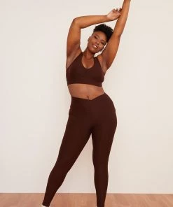 Wolven Recycled Racerback Bra - Chai Activewear + Athleisure