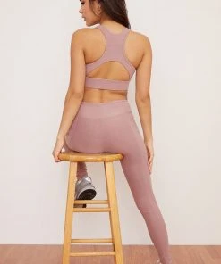 Wolven Recycled Racerback Bra - Salt 9 Wolven Recycled Racerback Bra - Salt