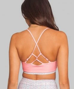 Wolven Crisscross Recycled Bra - Riviera Activewear + Athleisure