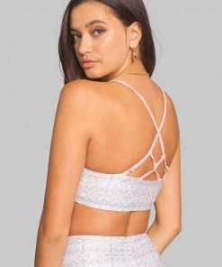 Wolven Crisscross Recycled Bra - Riviera Activewear + Athleisure