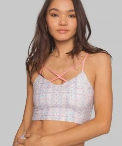 Wolven Crisscross Four-Way Recycled Top - Riviera Activewear + Athleisure