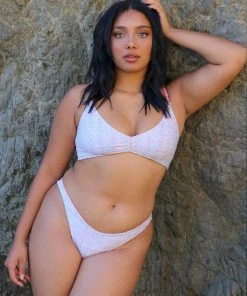 Wolven Swim Reversible French Cut Recycled Bikini Bottom - Riviera 7 Wolven Swim Reversible French Cut Recycled Bikini Bottom - Riviera