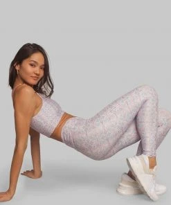 Wolven Crossover Recycled Ruched Legging - Riviera Activewear + Athleisure