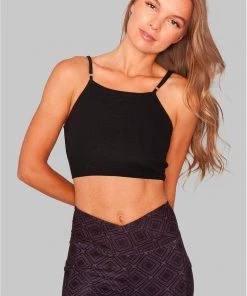 Wolven Crisscross Four-Way Recycled Top - Summit