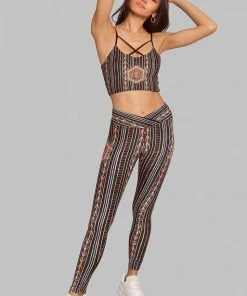 Wolven Crisscross Four-Way Recycled Top - Zephyr 19 Wolven Crisscross Four-Way Recycled Top - Zephyr