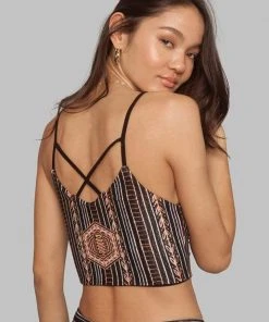 Wolven Crisscross Four-Way Recycled Top - Zephyr 17 Wolven Crisscross Four-Way Recycled Top - Zephyr