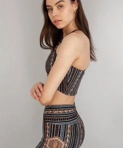 Wolven Crossover Recycled High-Waisted Short - Zephyr 13 Wolven Crossover Recycled High-Waisted Short - Zephyr