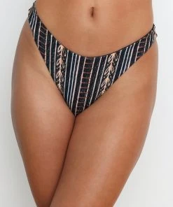 Wolven Reversible French Cut Recycled Bikini Bottom - Zephyr Swim