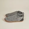 Kyrgies Women's Wool Tengries Slippers - Gray