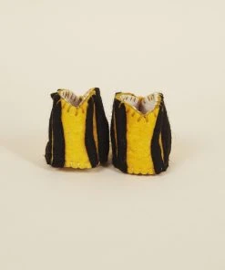 Silk Road Bazaar Wool Baby Booties - Bumblebee Kids' + Baby 8 Silk Road Bazaar Wool Baby Booties - Bumblebee Kids' + Baby