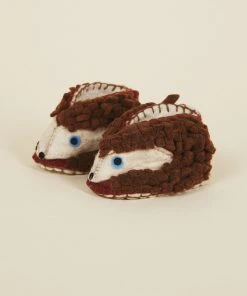 Silk Road Bazaar Wool Baby Booties - Hedgehog 8 Silk Road Bazaar Wool Baby Booties - Hedgehog