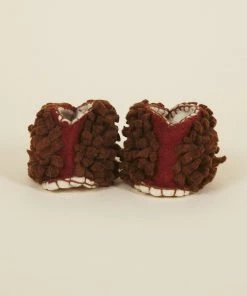 Silk Road Bazaar Wool Baby Booties - Hedgehog 7 Silk Road Bazaar Wool Baby Booties - Hedgehog