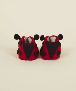 Silk Road Bazaar Wool Baby Booties - Ladybug Kids' + Baby 7 Silk Road Bazaar Wool Baby Booties - Ladybug Kids' + Baby