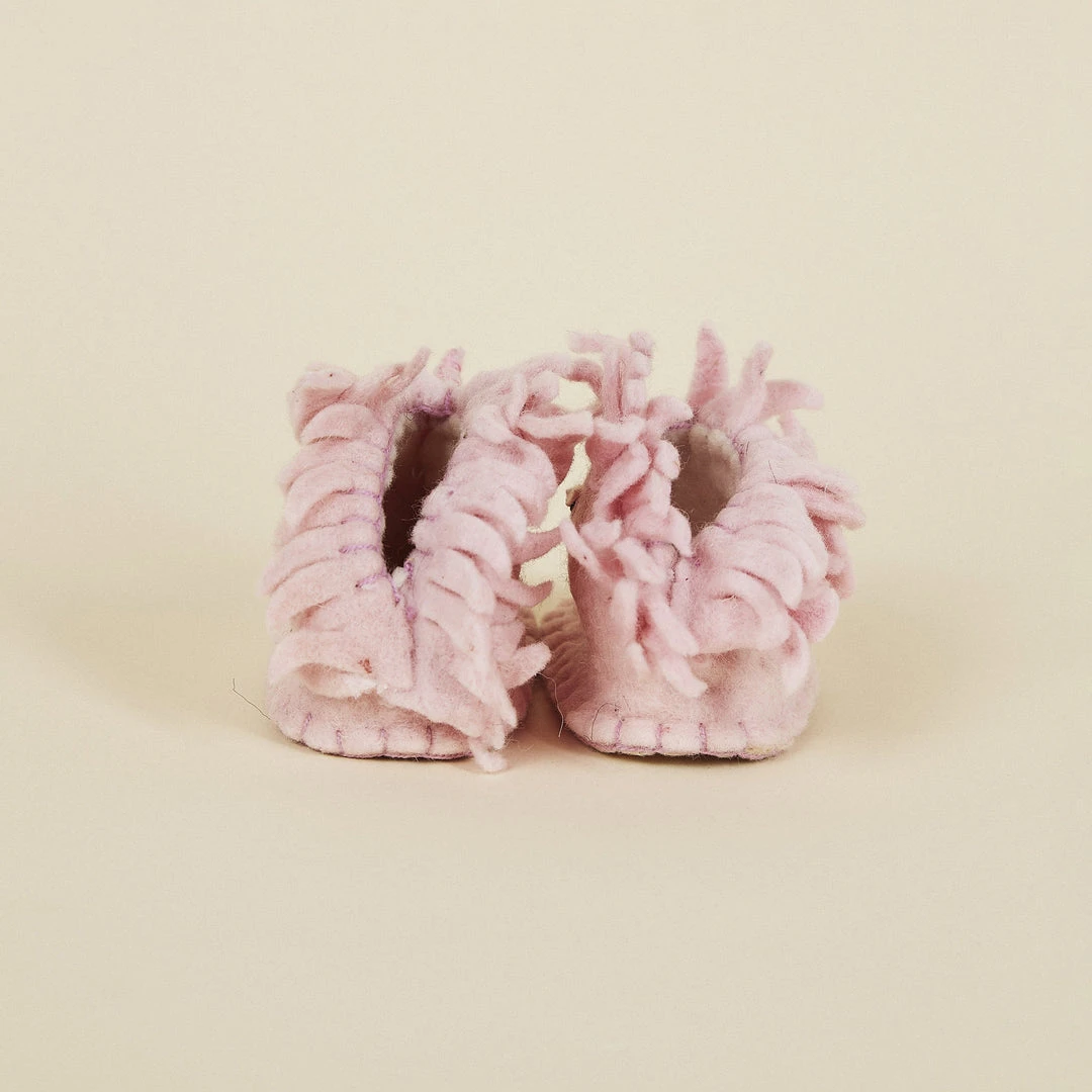 Silk Road Bazaar Wool Baby Booties - Unicorn Silk Road Bazaar Wool Baby Booties - Unicorn