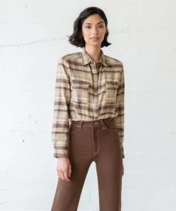 WVN Flannel True Blue Shirt Clothing