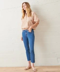 WVN Luca Gingham Top Clothing