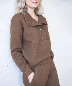 WVN Sale Quilted Timber Sweatshirt