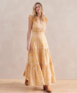 WVN Clothing Starla Marigold Dress