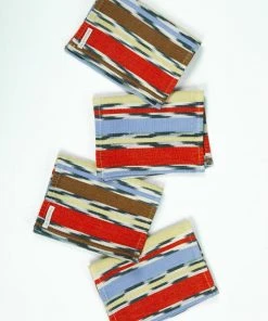 Archive New York Xela Jaspe Cocktail Napkin Set Kitchen + Dining