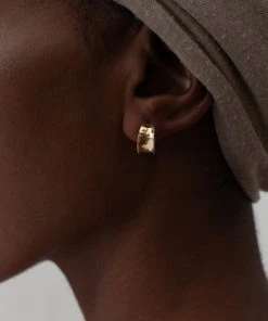 Yewo Tazara Recycled Hoop Earrings