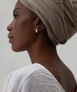 Yewo Tazara Recycled Hoop Earrings
