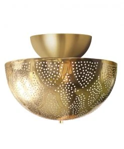Dounia Home Zana Semi Flush Mount Ceiling Light