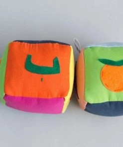 Zeki Learning Arabic Fruit Block Set 6 Zeki Learning Arabic Fruit Block Set