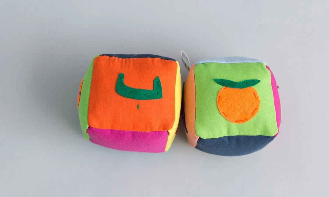 Zeki Learning Arabic Fruit Block Set 3 Zeki Learning Arabic Fruit Block Set