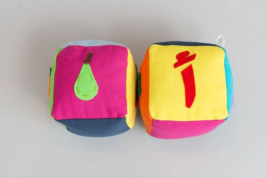 Zeki Learning Arabic Fruit Block Set 1 Zeki Learning Arabic Fruit Block Set