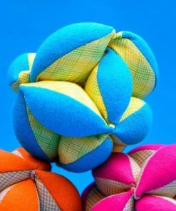 Zeki Learning Plush Puzzle Ball - Blue Baby Gifts