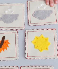 Zeki Learning Baby Gifts Seasons Mini Memory Game