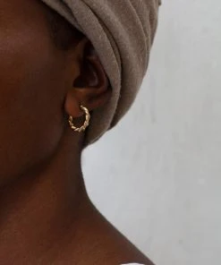 Yewo Jewelry Zinga Recycled Hoop Earrings