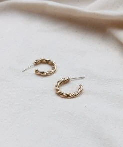Yewo Jewelry Zinga Recycled Hoop Earrings