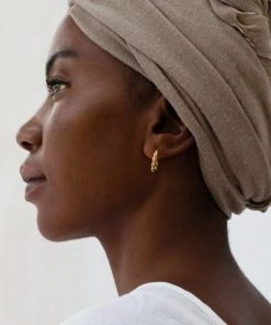 Yewo Jewelry Zinga Recycled Hoop Earrings