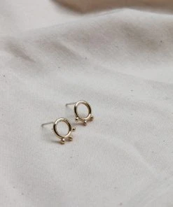 Yewo Zovu Recycled Stud Earrings Jewelry