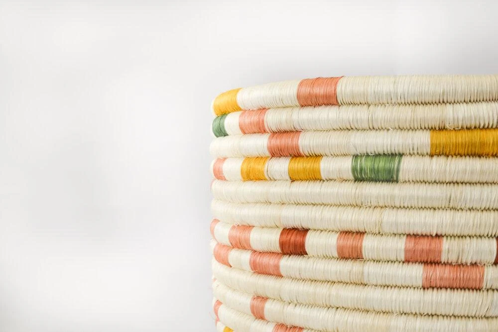 Zuahaza Home Goods Guacamaya Fique Basket Zuahaza Home Goods Guacamaya Fique Basket