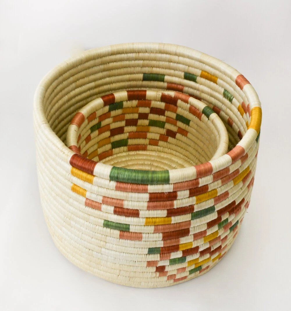 Zuahaza Home Goods Guacamaya Fique Basket Zuahaza Home Goods Guacamaya Fique Basket