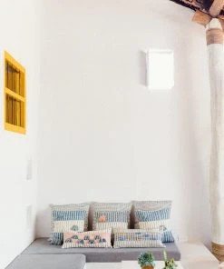 Zuahaza Iza Lumbar Pillow Cover - Apricot Home Goods